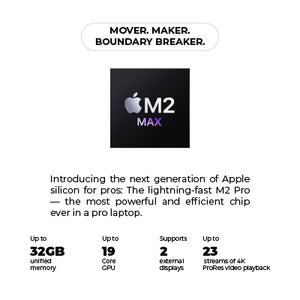 16-inch MacBook Pro: Apple M2 Max chip