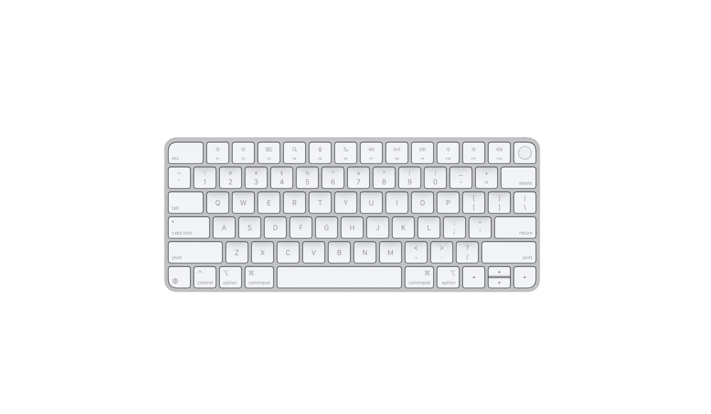 Magic Keyboard with Touch ID for Mac models with Apple silicon (USB–C) - US English
