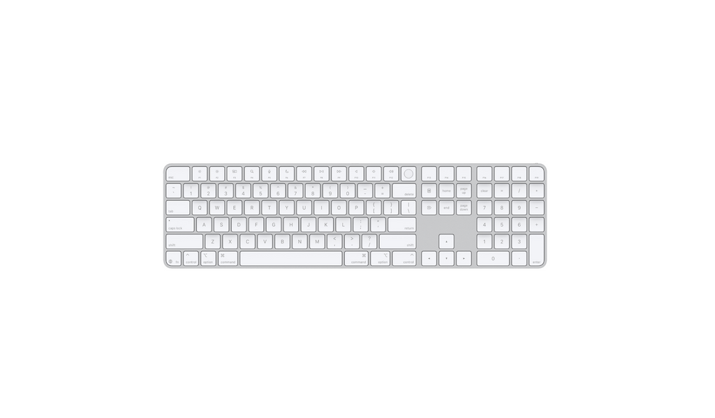 Magic Keyboard with Touch ID and Numeric Keypad for Mac models with Apple silicon (USB‑C) - US English